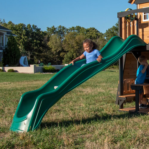 Backyard Discovery Wave Slide for 5' Deck & Reviews Wayfair